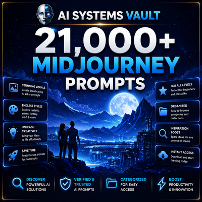 21,000+ Midjourney Prompts