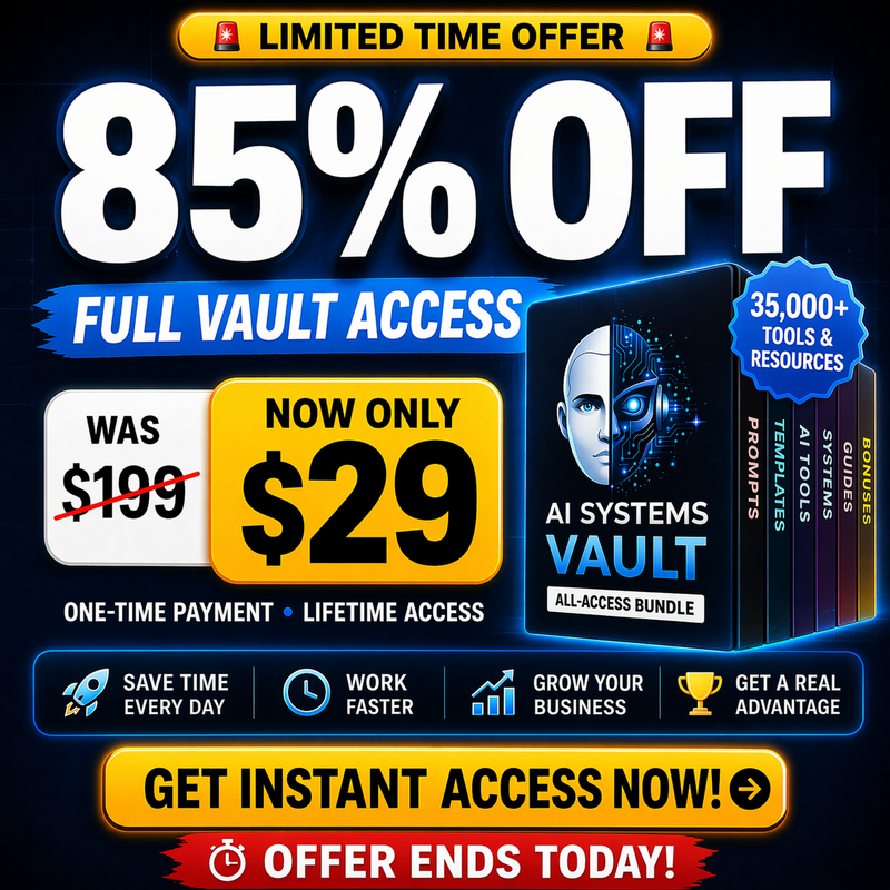 AI Systems Vault — Lifetime Access