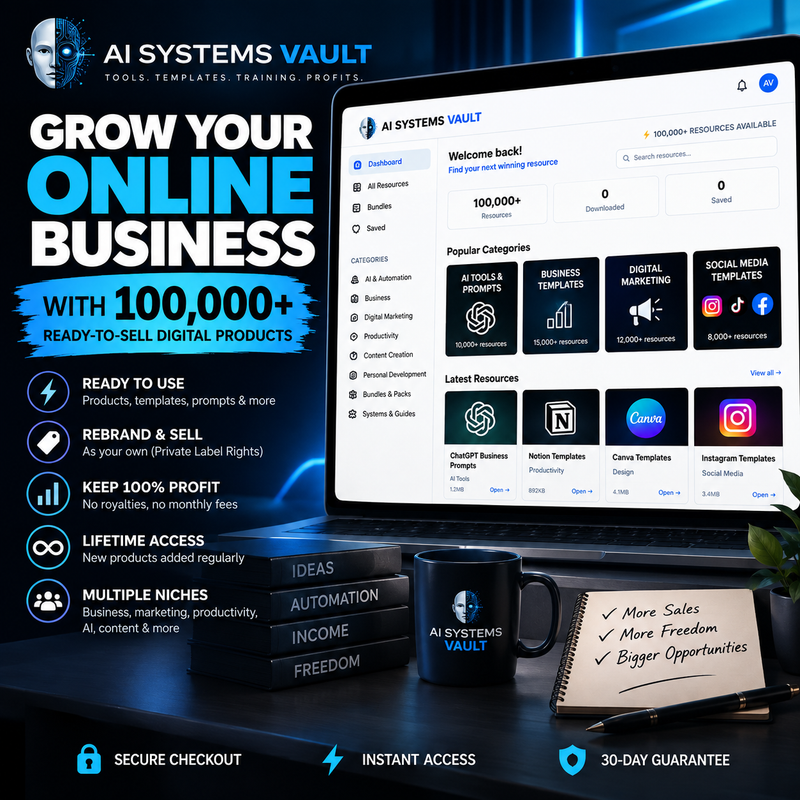 AI Systems Vault - Lifetime Access
